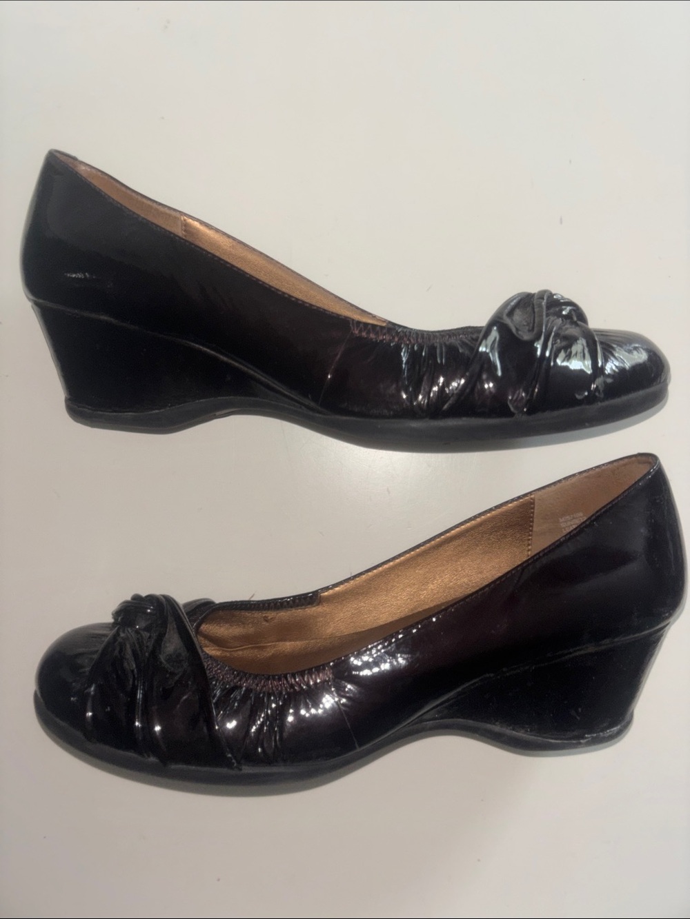 Me Too Low Wedges Brown 8.5